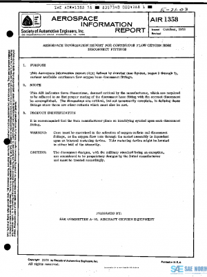 SAE AIR1358 PDF