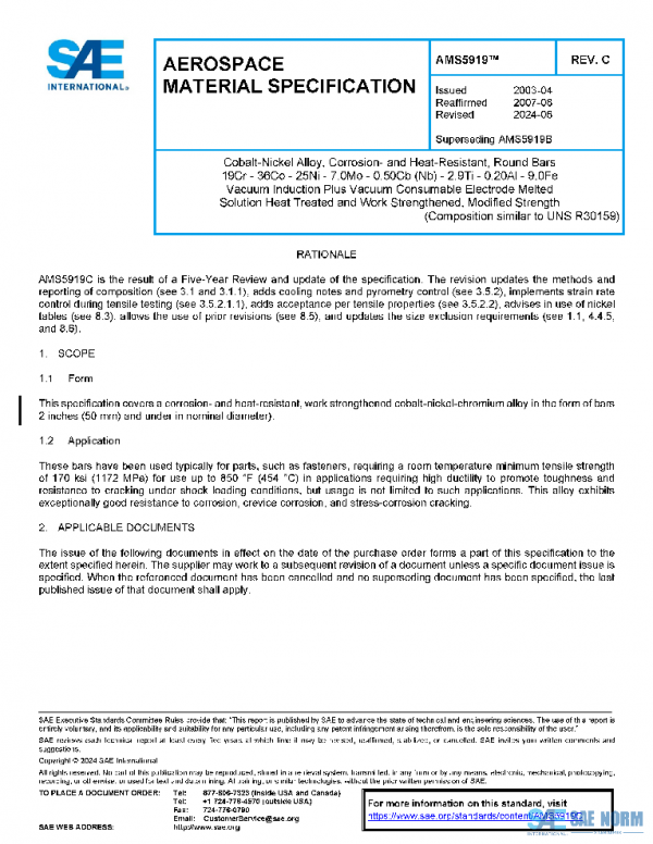 SAE AMS5919C PDF