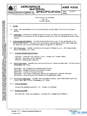 SAE AMS4998 PDF