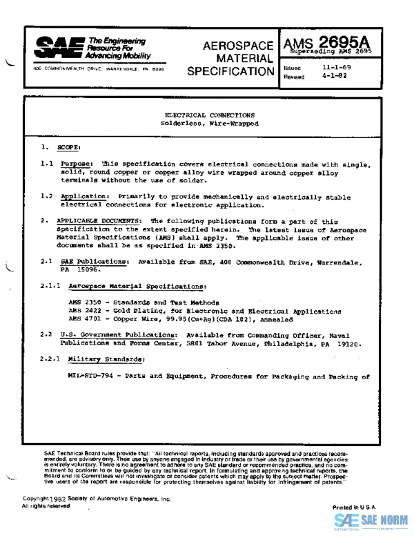 SAE AMS2695A PDF