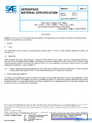 SAE AMS6417H PDF