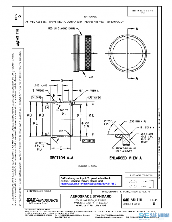 SAE AS1718D PDF