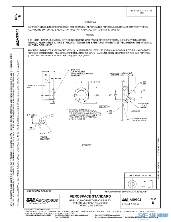 SAE AS9902B PDF SAE AS9902B PDF