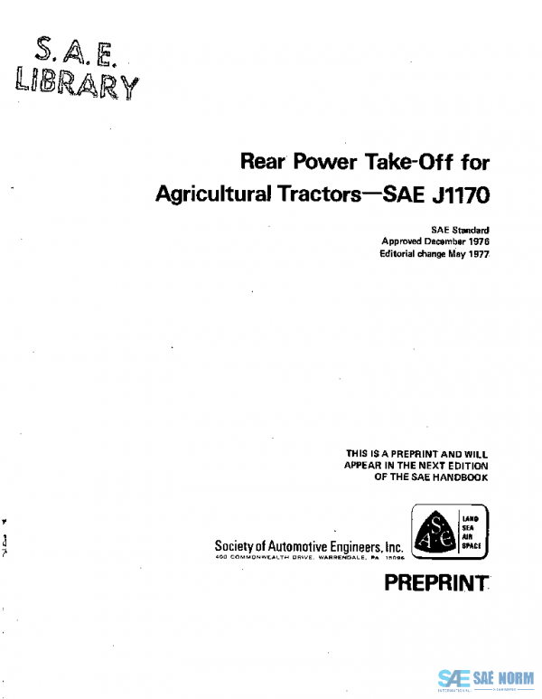 SAE J1170_197705 PDF