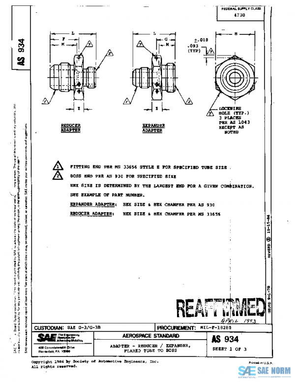 SAE AS934A PDF