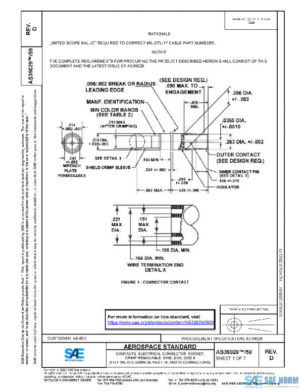 SAE AS39029/59D PDF SAE AS39029/59D PDF