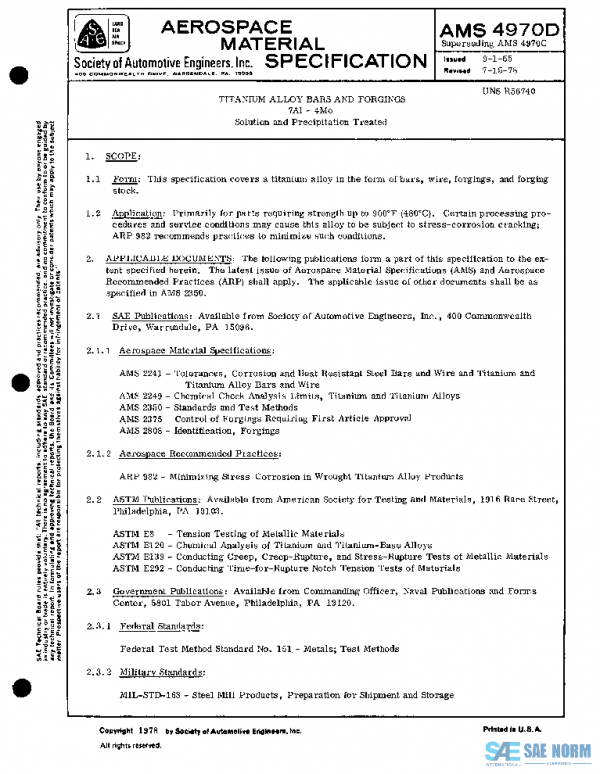SAE AMS4970D PDF