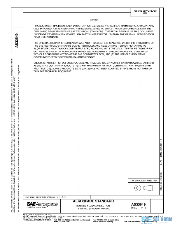 SAE AS33649 PDF SAE AS33649 PDF