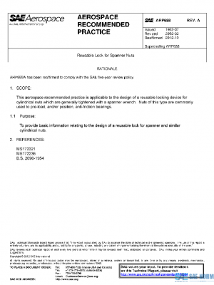 SAE ARP688A PDF
