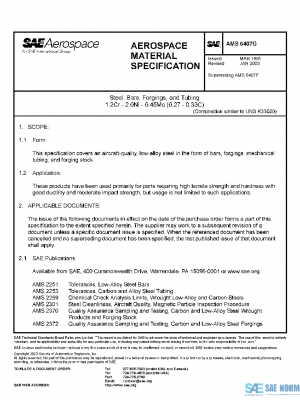 SAE AMS6407G PDF