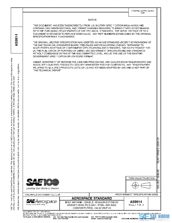SAE AS9914 PDF