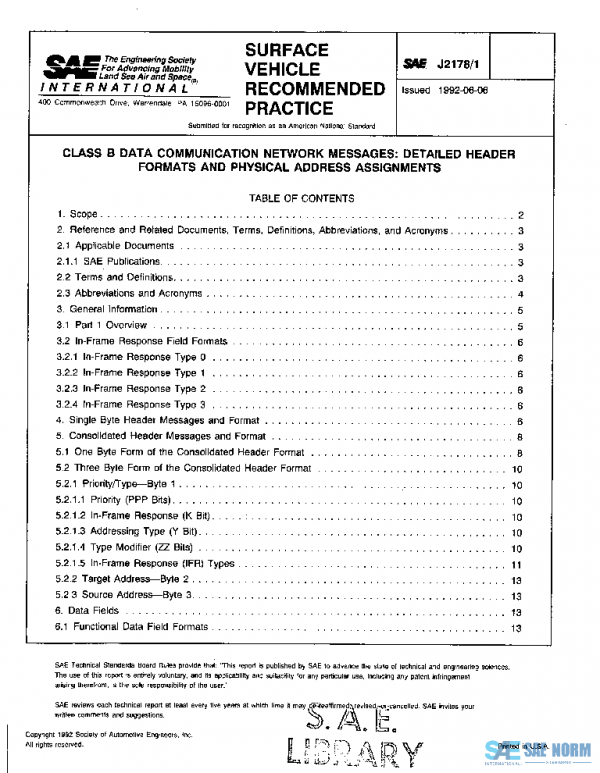 SAE J2178/1_199206 PDF