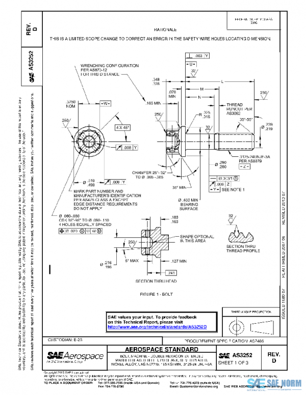 SAE AS3252D PDF