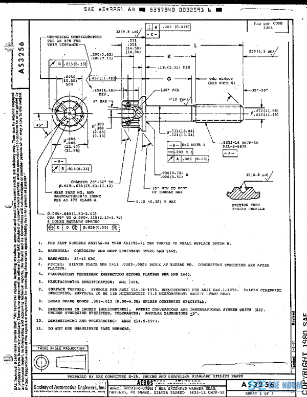 SAE AS3256 PDF