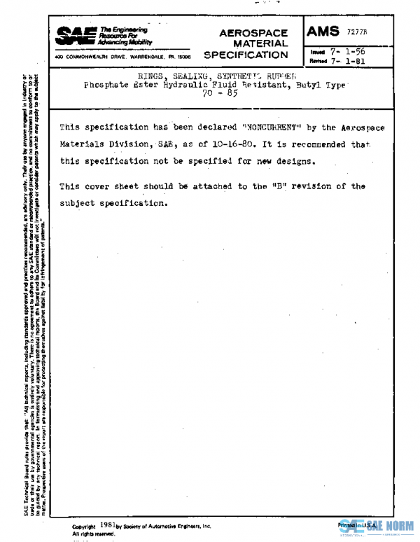 SAE AMS7277B PDF SAE AMS7277B PDF
