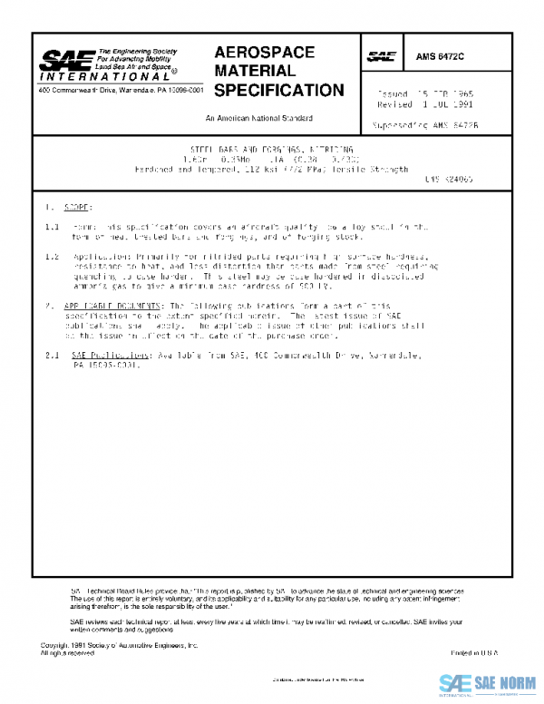 SAE AMS6472C PDF