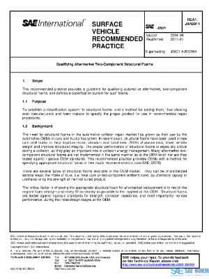 SAE J2621_201101 PDF
