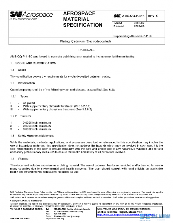 SAE AMSQQP416C PDF