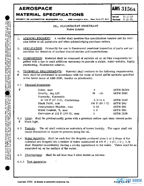 SAE AMS3156A PDF
