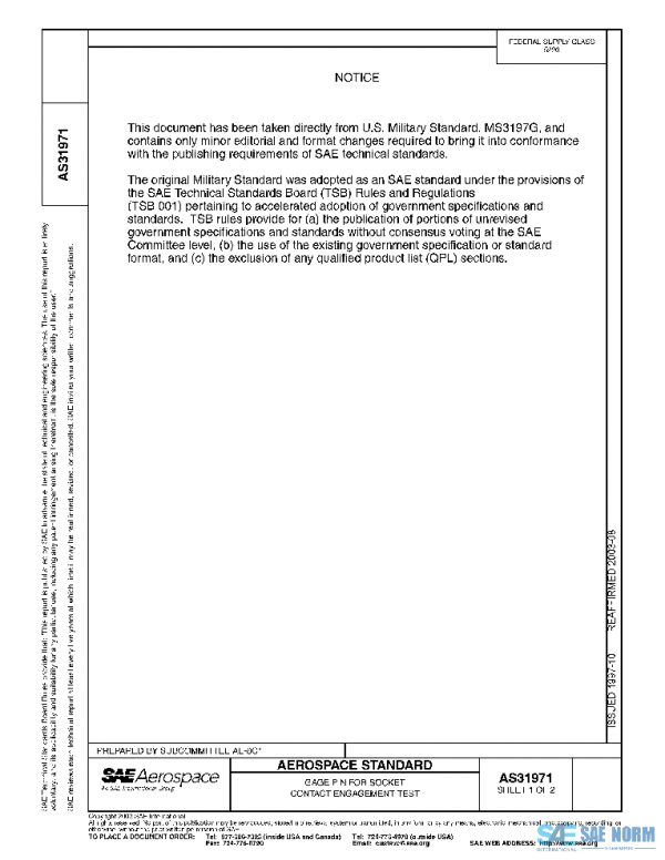 SAE AS31971 PDF SAE AS31971 PDF