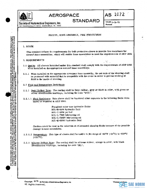 SAE AS1072 PDF SAE AS1072 PDF