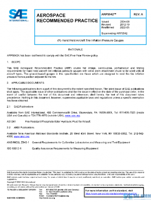 SAE ARP5542A PDF