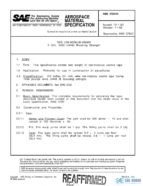 SAE AMS3792/2A PDF