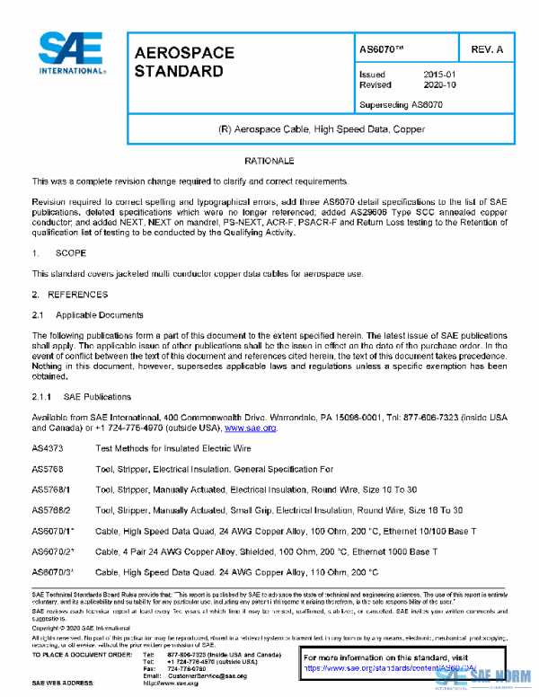 SAE AS6070A PDF