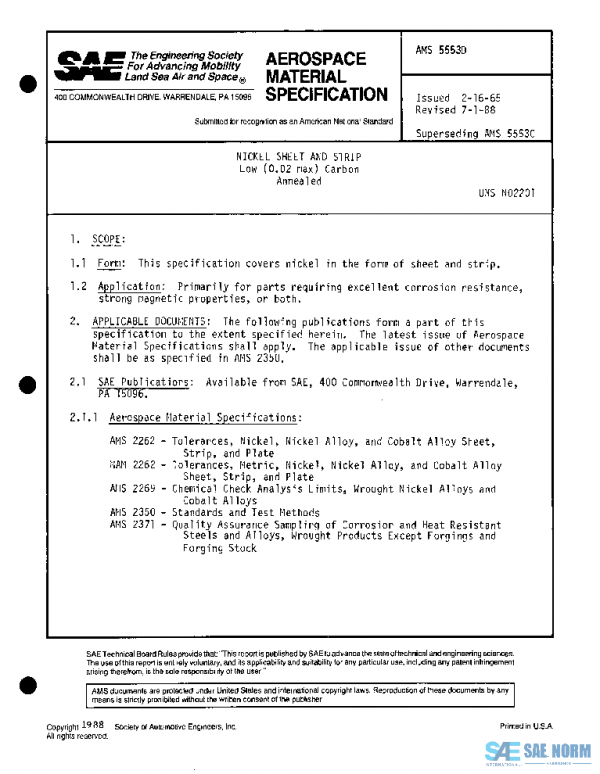 SAE AMS5553D PDF SAE AMS5553D PDF