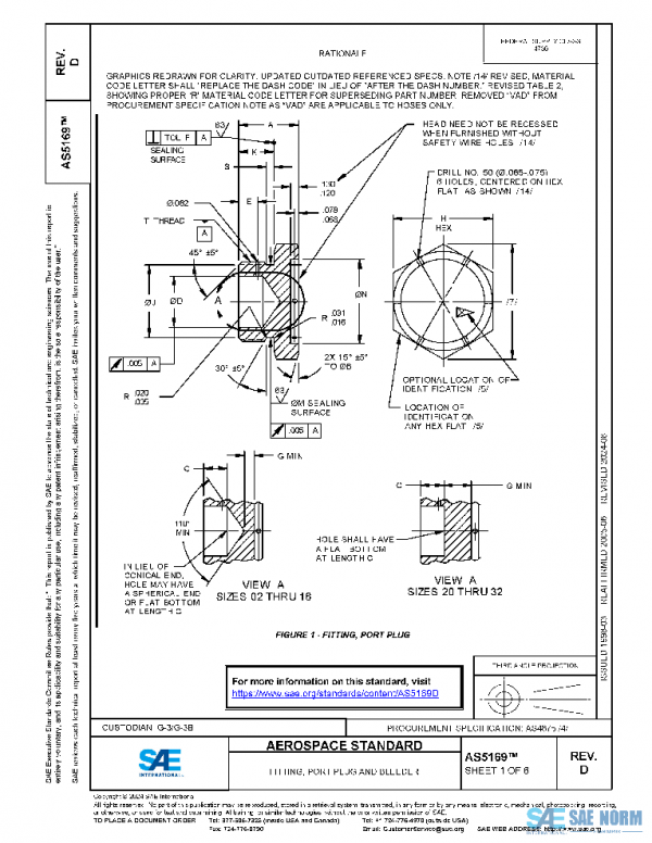 SAE AS5169D PDF SAE AS5169D PDF