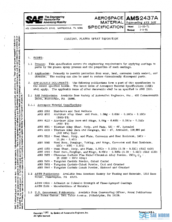 SAE AMS2437A PDF