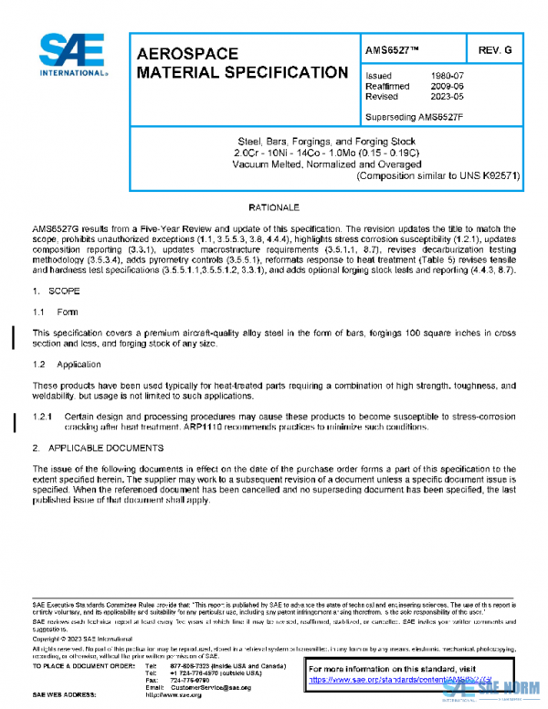 SAE AMS6527G PDF