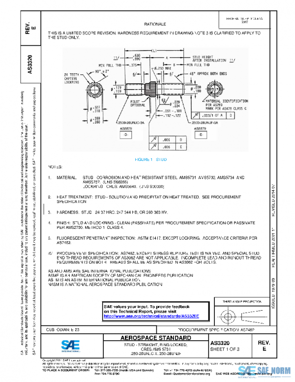 SAE AS3320E PDF SAE AS3320E PDF
