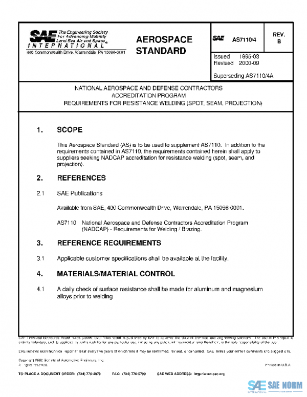 SAE AS7110/4B PDF