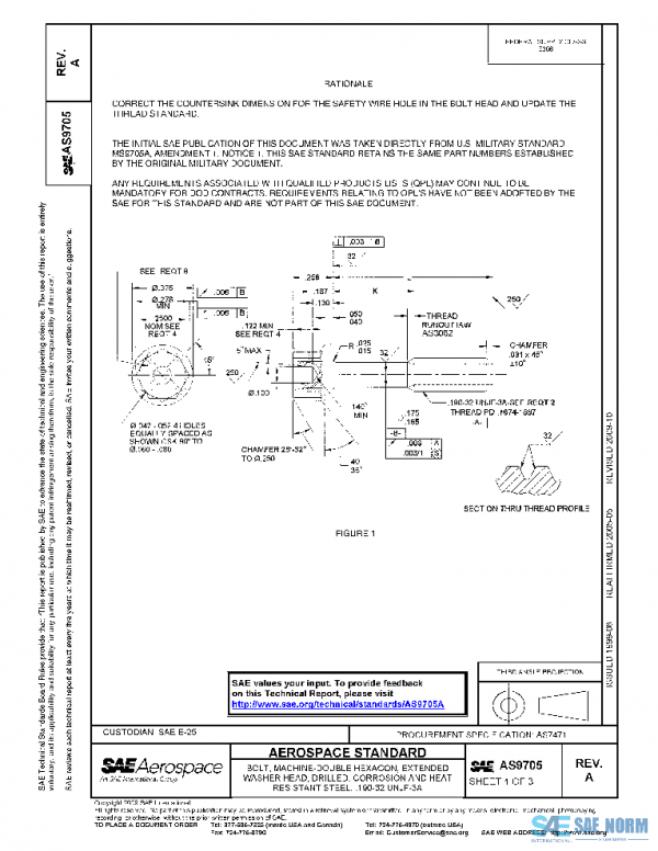 SAE AS9705A PDF