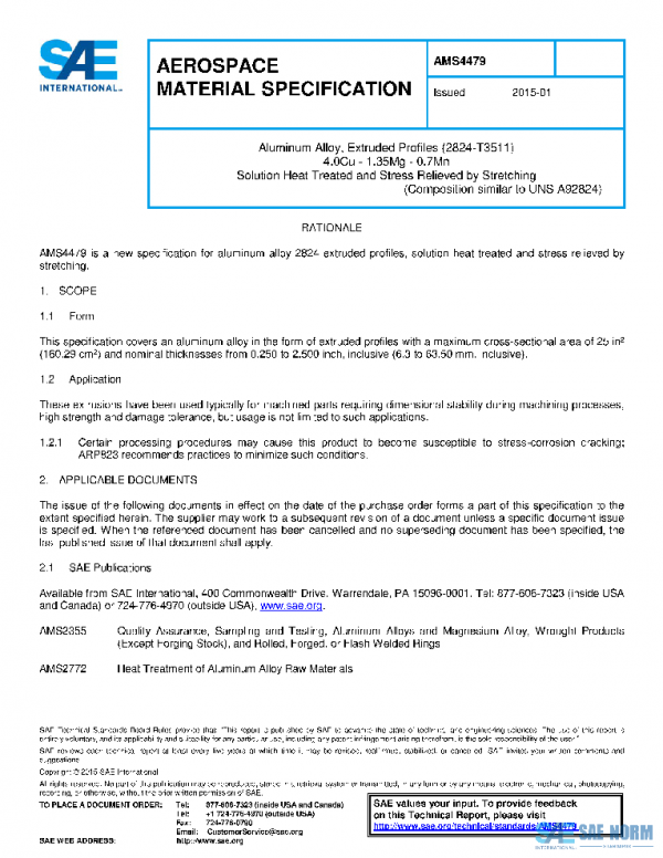 SAE AMS4479 PDF
