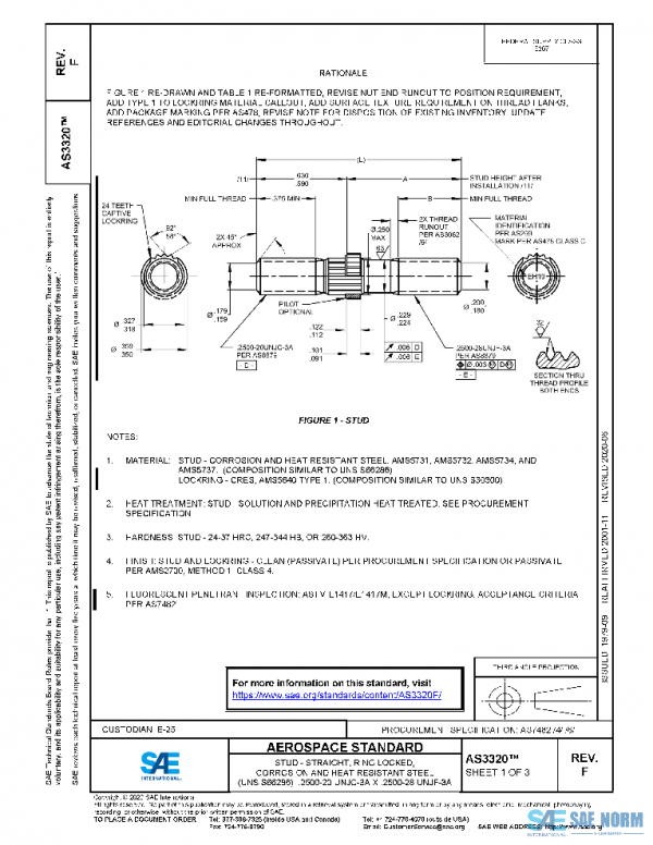 SAE AS3320F PDF SAE AS3320F PDF