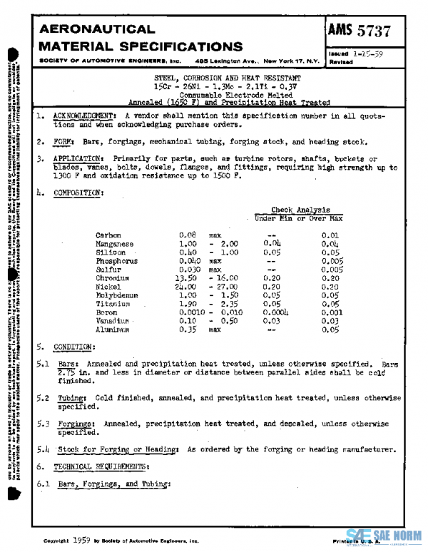 SAE AMS5737 PDF