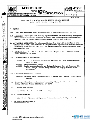 SAE AMS4121E PDF