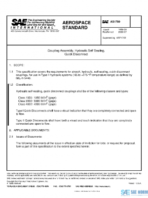 SAE AS1709 PDF