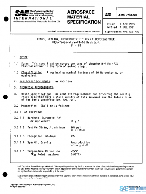 SAE AMS7261/3C PDF