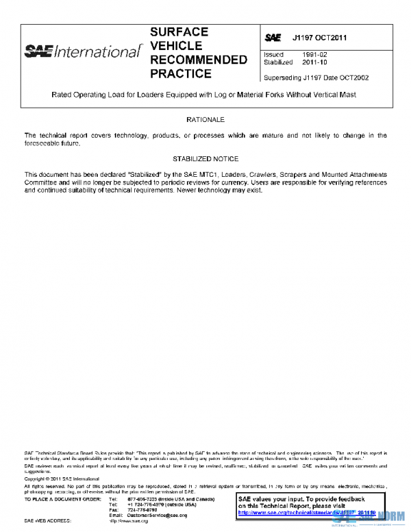 SAE J1197_201110 PDF SAE J1197_201110 PDF