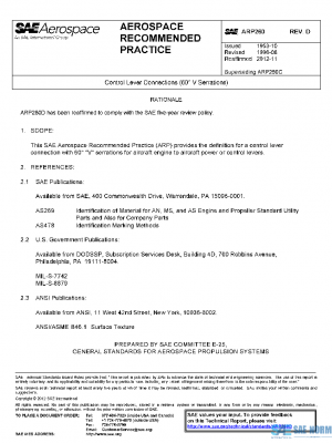 SAE ARP260D PDF