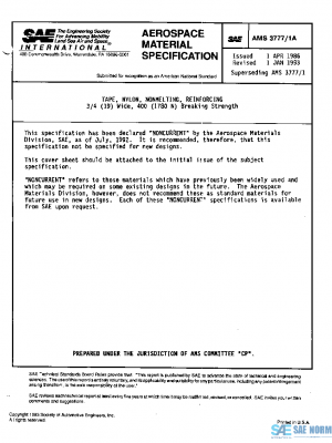 SAE AMS3777/1A PDF