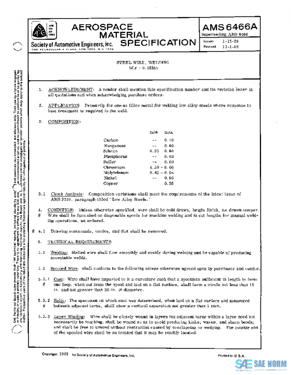 SAE AMS6466A PDF