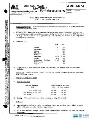 SAE AMS5674 PDF
