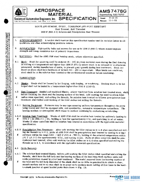SAE AMS7478G PDF