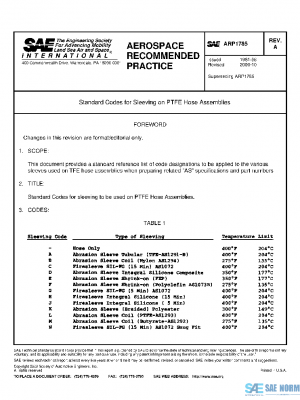 SAE ARP1785A PDF