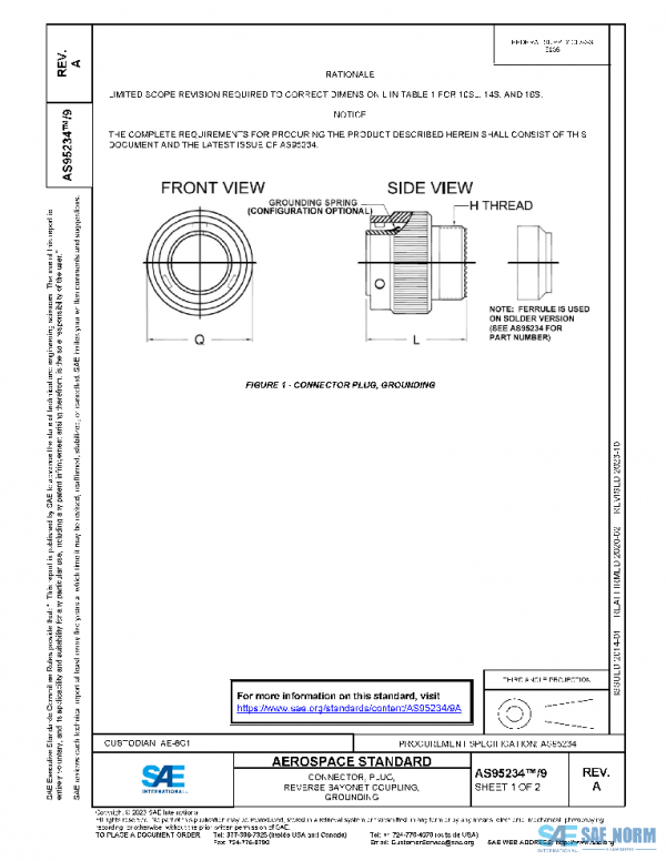 SAE AS95234/9A PDF