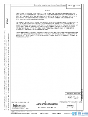 SAE AS9245 PDF